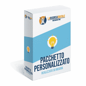 pacchetto personalizzato marketing digitale